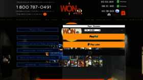 What Wontvplus.com website looked like in 2022 (1 year ago)