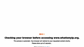 What Whatismyip.org website looked like in 2022 (1 year ago)
