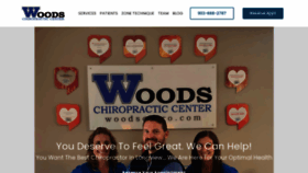 What Woodschiro.com website looked like in 2022 (1 year ago)