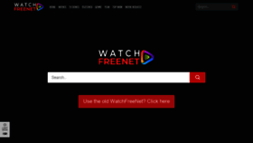 What Watchfreenet.org website looked like in 2022 (1 year ago)