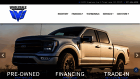 What We-trucks.com website looked like in 2022 (3 years ago)