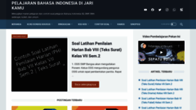 What Wartabahasa.com website looked like in 2022 (1 year ago)