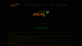 What Ww3.gogoanime2.org website looked like in 2022 (1 year ago)