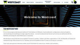 What Westcoast.co.uk website looked like in 2022 (1 year ago)