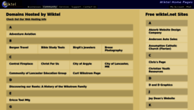 What Wiktel.net website looked like in 2022 (1 year ago)