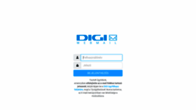 What Webmail.digi.hu website looked like in 2022 (1 year ago)