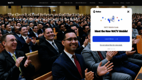 What Watv.org website looked like in 2022 (2 years ago)