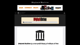 What Wayback.com website looked like in 2022 (1 year ago)