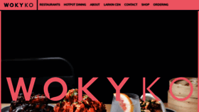 What Wokyko.com website looked like in 2022 (1 year ago)