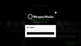 What Weaponworksllc.com website looked like in 2022 (1 year ago)