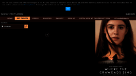 What Wherethecrawdadssing.movie website looked like in 2022 (1 year ago)