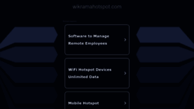 What Wikramahotspot.com website looked like in 2022 (1 year ago)