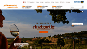 What Weinviertel.at website looked like in 2022 (1 year ago)