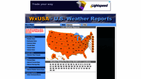 What Wxusa.com website looked like in 2022 (1 year ago)