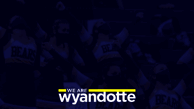 What Wyandotte.org website looked like in 2022 (1 year ago)