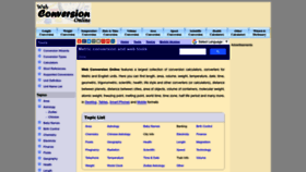 What Webconversiononline.com website looked like in 2022 (1 year ago)