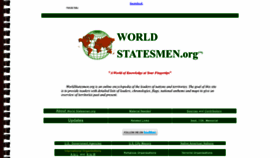 What Worldstatesmen.org website looked like in 2022 (1 year ago)