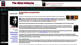 What Ww2-airborne.us website looked like in 2022 (1 year ago)