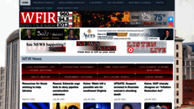 What Wfirnews.com website looked like in 2022 (1 year ago)