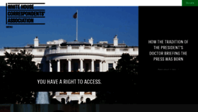 What Whca.press website looked like in 2022 (1 year ago)