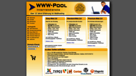 What Www-pool.de website looked like in 2022 (1 year ago)