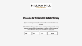 What Williamhillestate.com website looked like in 2022 (1 year ago)