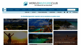 What Wereldreis.net website looked like in 2022 (2 years ago)