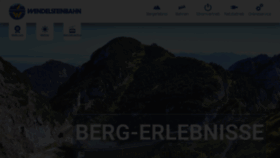 What Wendelsteinbahn.de website looked like in 2022 (1 year ago)