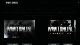 What Wwiionline.com website looked like in 2022 (1 year ago)