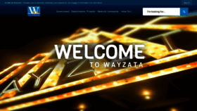What Wayzata.org website looked like in 2022 (2 years ago)