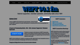 What Weft.org website looked like in 2022 (2 years ago)