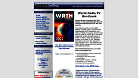 What Wrth.com website looked like in 2022 (1 year ago)