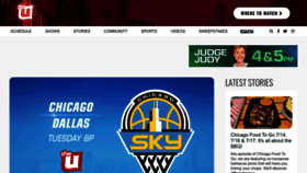 What Wciu.com website looked like in 2022 (1 year ago)