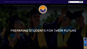 What Warwickvalleyschools.com website looked like in 2022 (1 year ago)