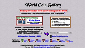 What Worldcoingallery.com website looked like in 2022 (1 year ago)