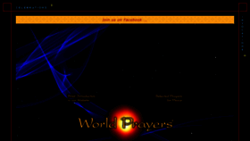 What Worldprayers.org website looked like in 2022 (1 year ago)