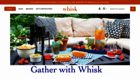 What Whisknyc.com website looked like in 2022 (1 year ago)