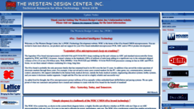 What Westerndesigncenter.com website looked like in 2022 (1 year ago)