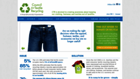 What Weardonaterecycle.org website looked like in 2022 (4 years ago)