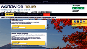 What Worldwideinsure.com website looked like in 2022 (1 year ago)