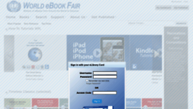 What Worldebookfair.com website looked like in 2022 (1 year ago)