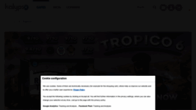 What Worldoftropico.com website looked like in 2022 (1 year ago)
