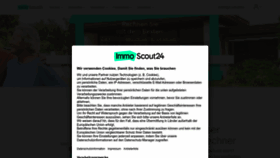 What Wohnscout24.de website looked like in 2022 (1 year ago)