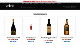 What Wineanthology.com website looked like in 2022 (1 year ago)