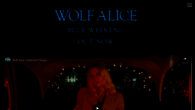 What Wolfalice.co.uk website looked like in 2022 (1 year ago)