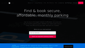 What Whereipark.com website looked like in 2022 (1 year ago)