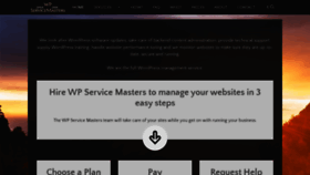 What Wpservicemasters.com website looked like in 2022 (1 year ago)