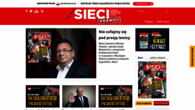 What Wsieciprawdy.pl website looked like in 2022 (1 year ago)
