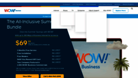 What Wowforbusiness.com website looked like in 2022 (1 year ago)