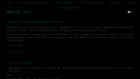 What W0chp.net website looked like in 2022 (2 years ago)